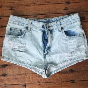 Jean shorts